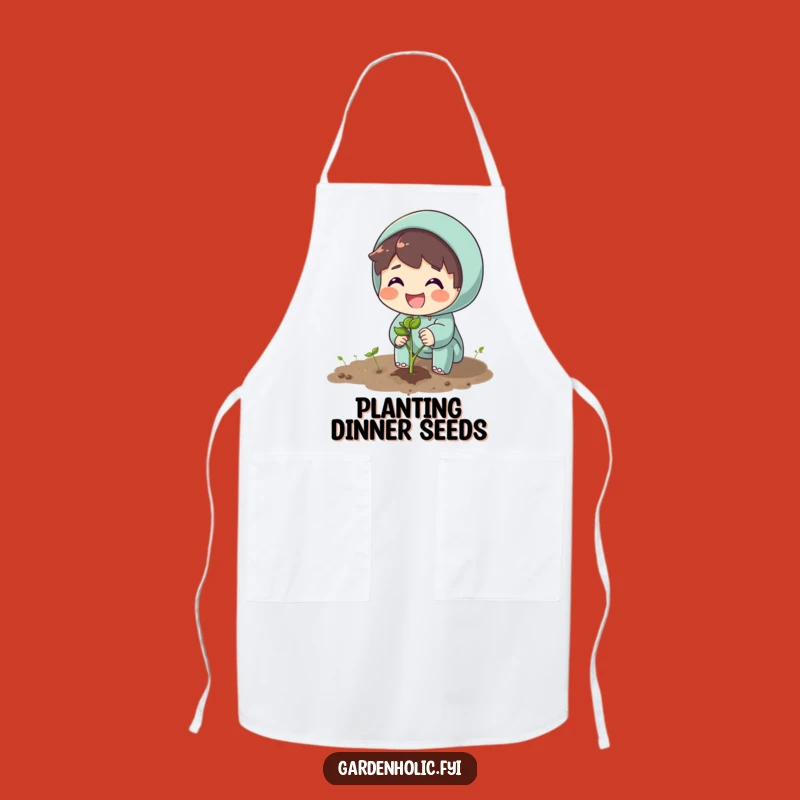 Funny Planter Apron: Plant Seeds of Joy In The Kitchen