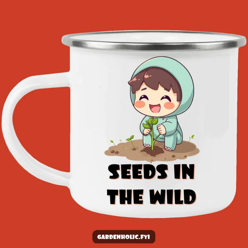 Funny Planter Camping Mug: Grow Your Enthusiasm Outdoors