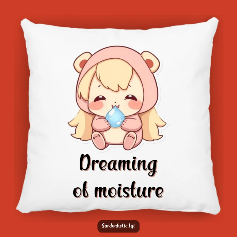 Funny Dewdrop Hug Pillow - Cozy Character, Delicate Charm, Perfect Comfort Funny Gift!