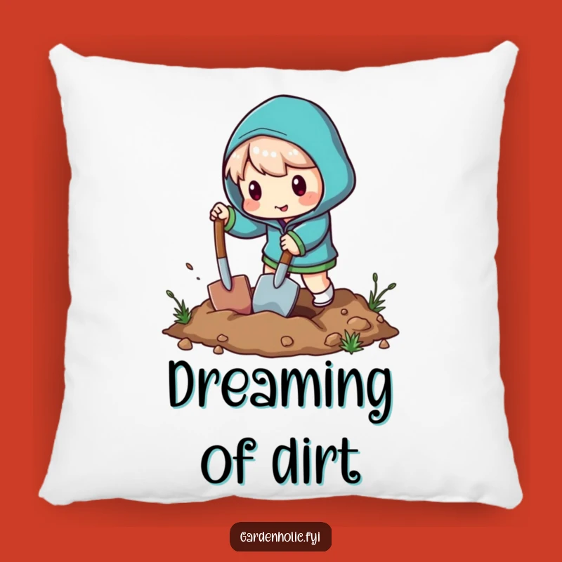 Funny Miniature Shovel Pillow - Cozy & Comical Digging Character, Perfect Funny Cushion Gift!