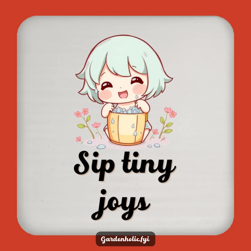 Funny Dew Collector Coasters: Gleeful Character Protection for Your Table!