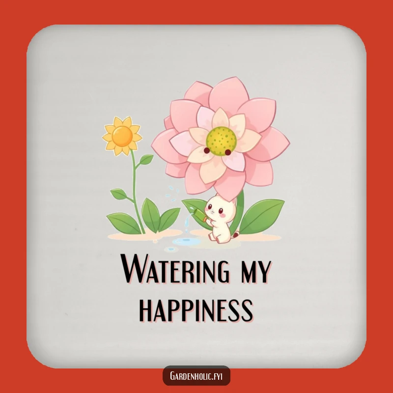 Funny Watering Coasters: Creature Giant Flower Protection, Humorous Home Decor Gift!