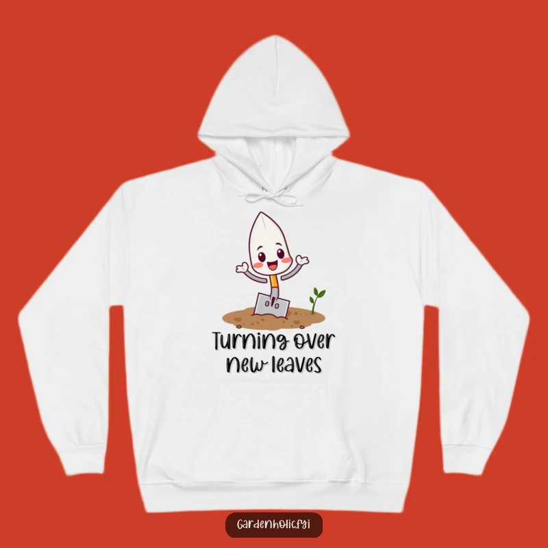 Funny Trowel Flipping Hoodie: Cozy Gardening Action, Perfect Gift