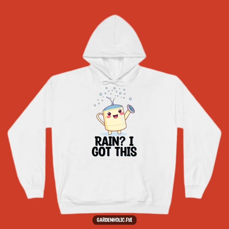Funny Watering Can Hoodie: Cozy Gardener Showering Drops, Ultimate Funny Gift