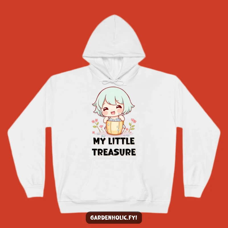 Cozy Funny Dew Collector Hoodie: Gleeful Character Comfort, a Whimsical Funny Gift!