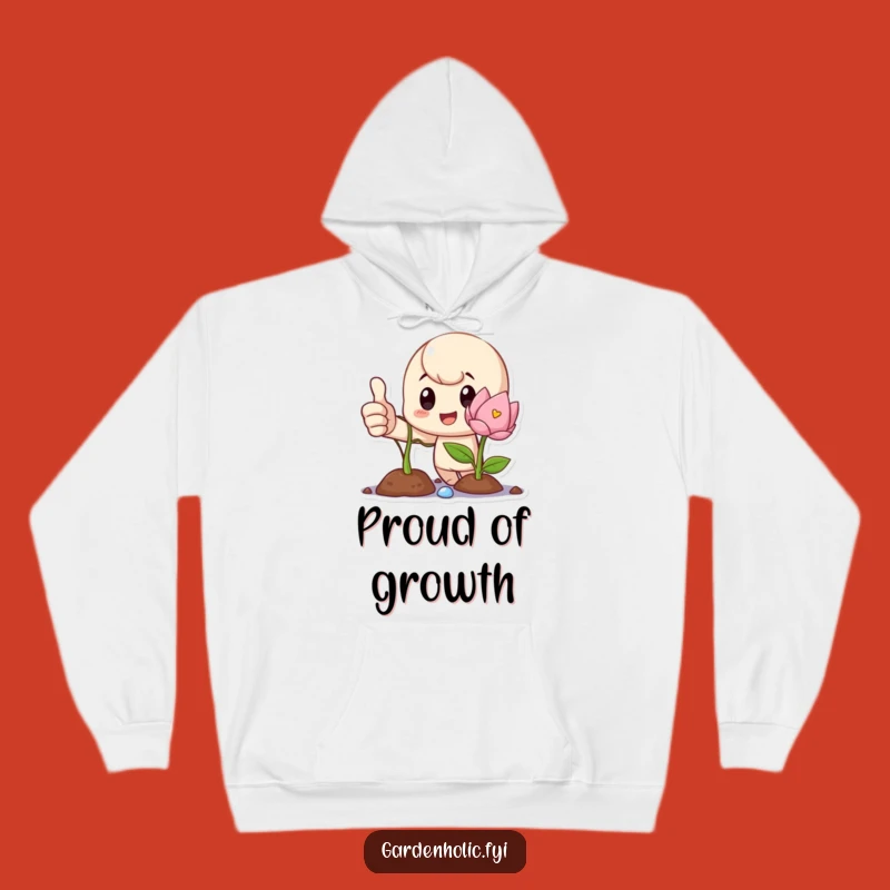 Cozy Funny Growth and Success Hoodie: Proud Character Comfort, an Amazing Funny Gift!