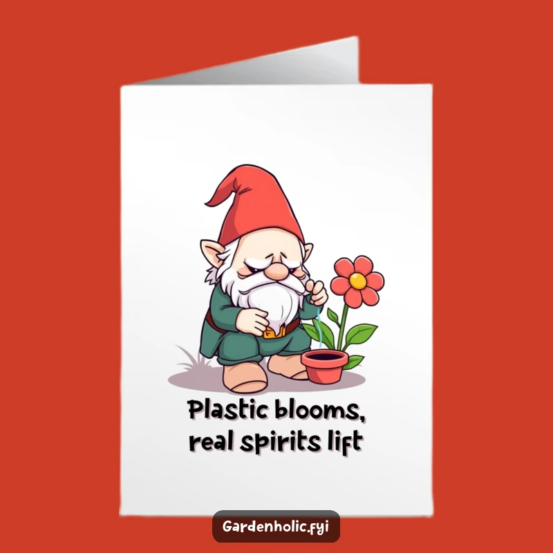 Free Printable Grumpy Gnome Birthday Card: Funny Downloadable Gift for Him or Her