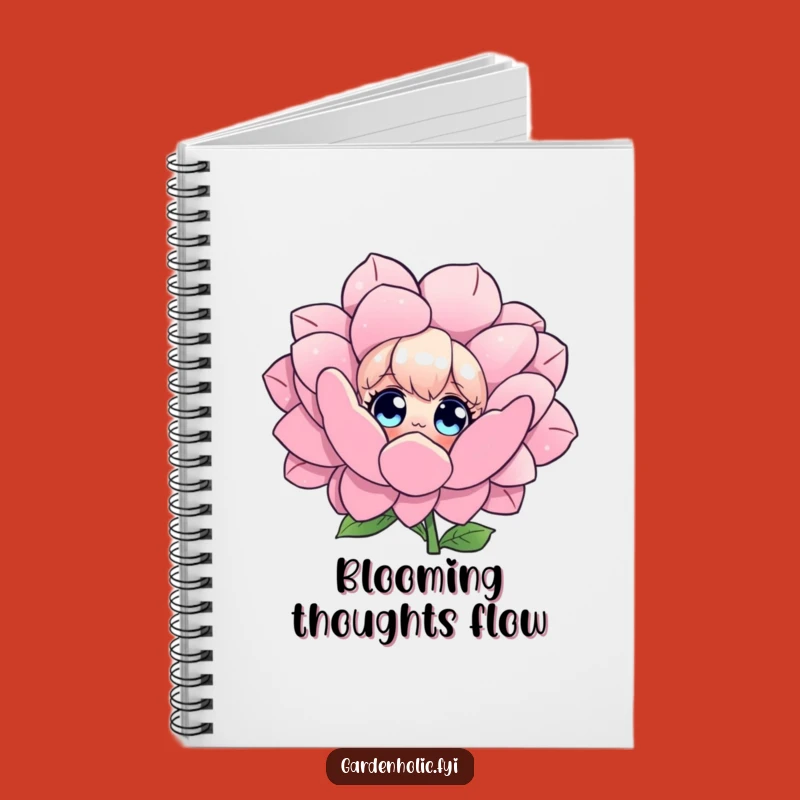 Funny Flower Admirer Notebook: Note Your Wonders, Perfect Funny Gift for Journaling