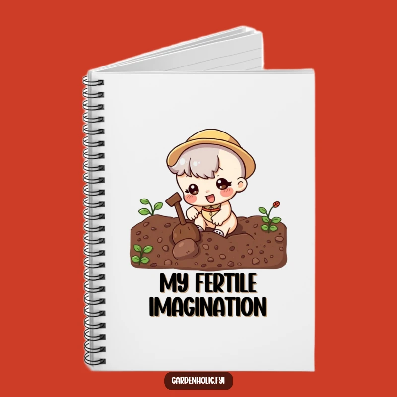 Funny Digging Notebook: Cute Character Journal, Humorous Gift for Garden Plans!