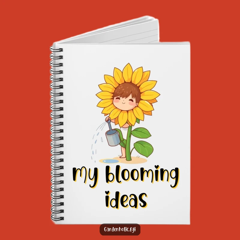 Funny Gardener Notebook: Sunflower Journal, Perfect Plant Planning Gift