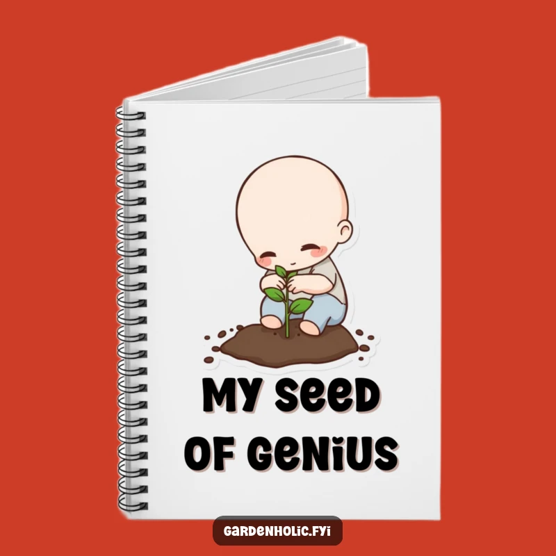 Funny Planting Notebook: Tiny Being Seed Journal, Humorous Garden Plans Gift!