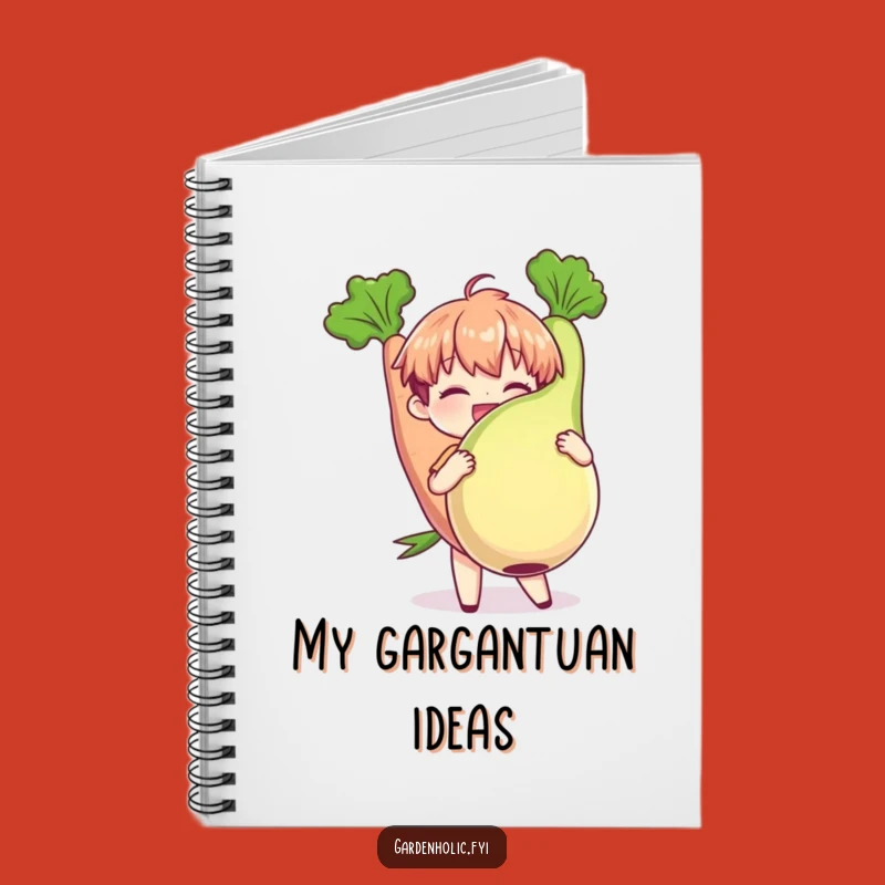 Funny Veggie Notebook: Character Vegetable Journal, Humorous Garden Planning Gift!