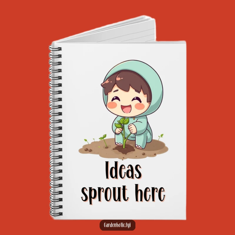 Funny Planter Notebook: Sow Seeds of Ideas and Plans
