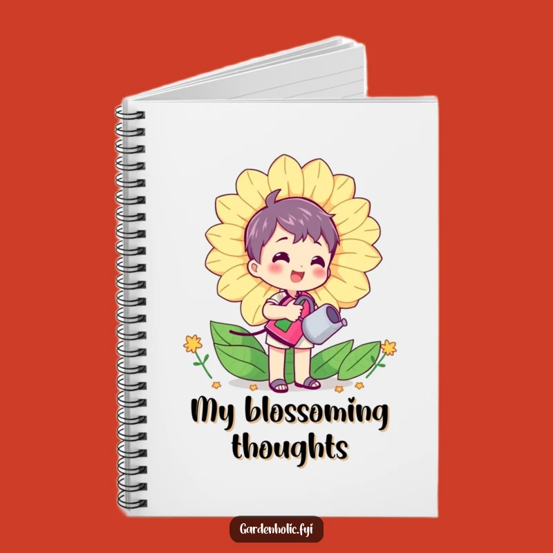 Funny Gardener Notebook: Flower Watering Journal, Perfect Gift for Garden Planners