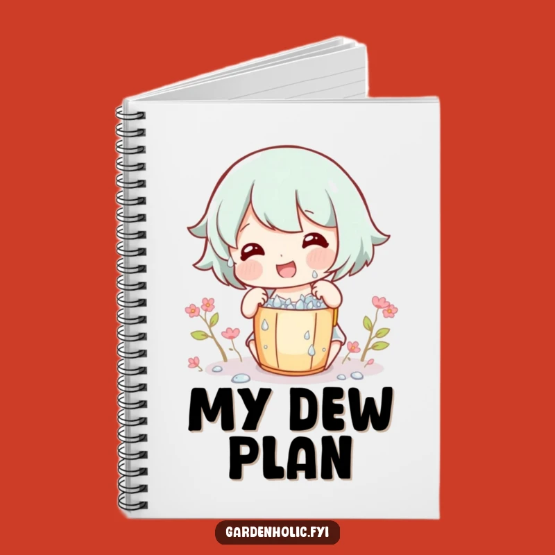 Funny Dew Collector Notebook: Gleeful Character Journal for Tiny Thoughts!