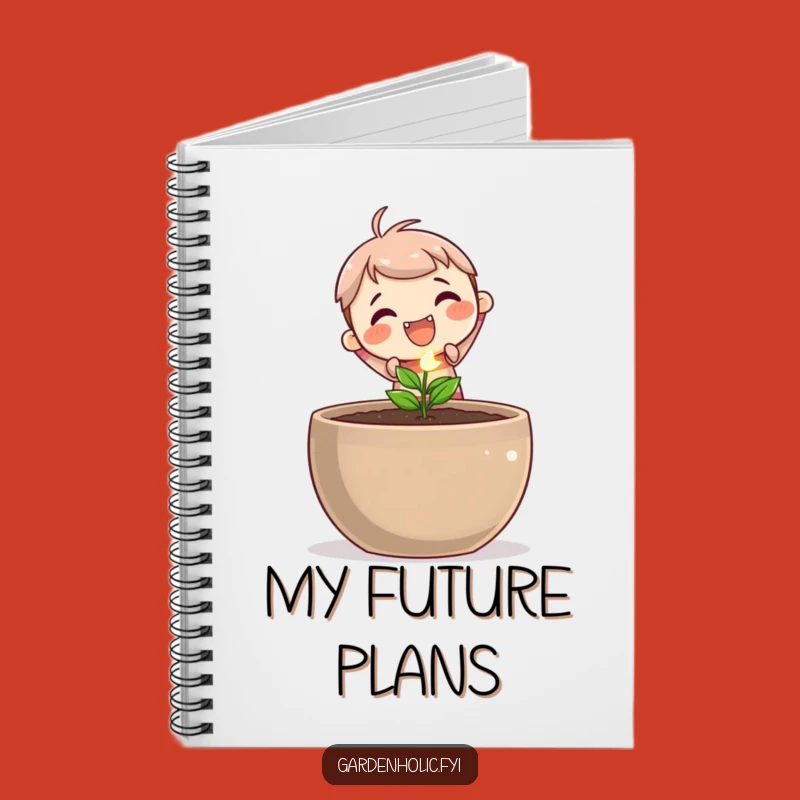 Funny Gardener Notebook: Planting Journal, Perfect Gift for Garden Planners