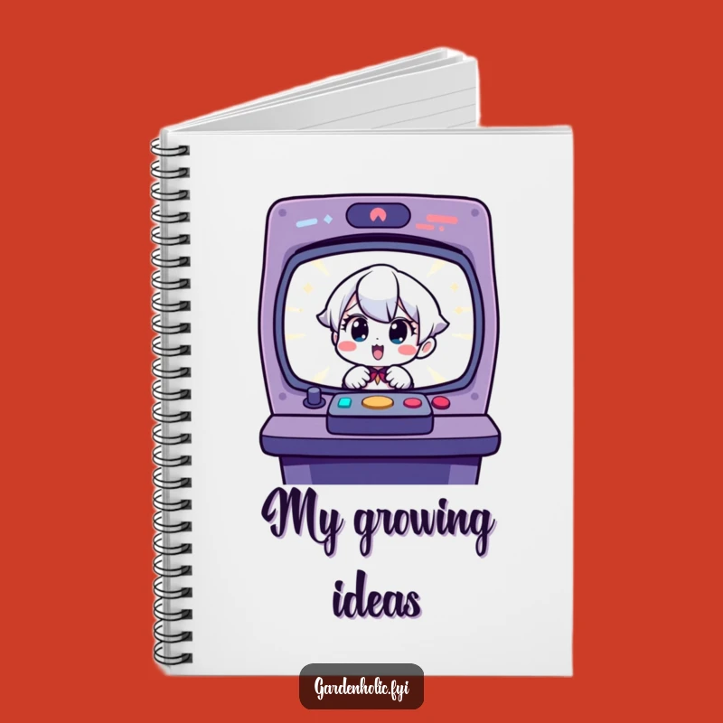 Funny Gardener Notebook: Charming Character's Seedling Surprise Journal