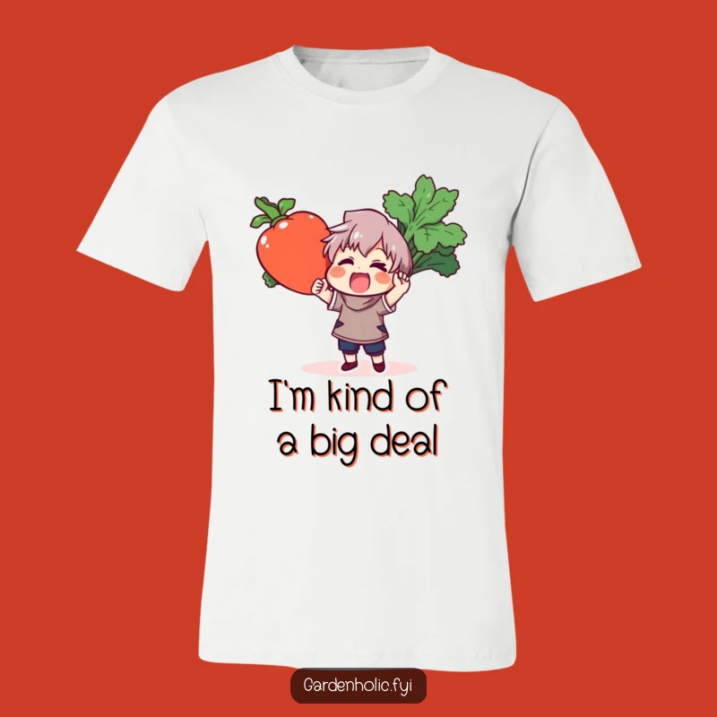 Funny Giant Vegetable Tee: Get Your Laughs with This Hilarious Produce Shirt