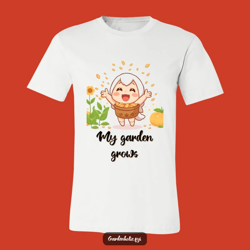 Funny Harvest T-Shirt: Joyful Seed Celebration, Hilarious Gift Idea