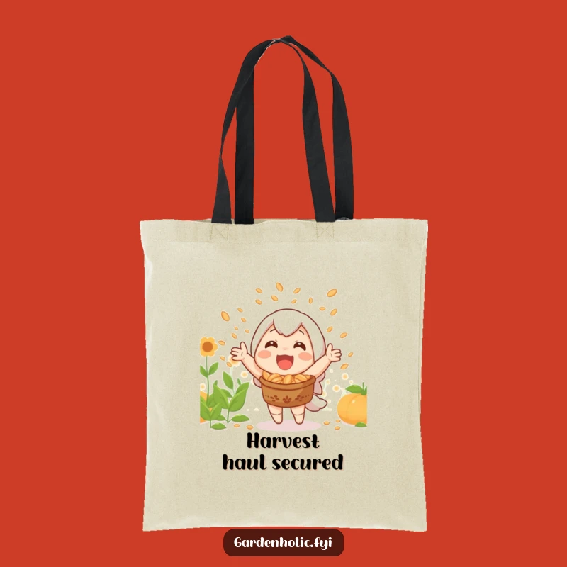 Funny Tote Bag: Joyful Harvest Seeds, Practical Funny Gift